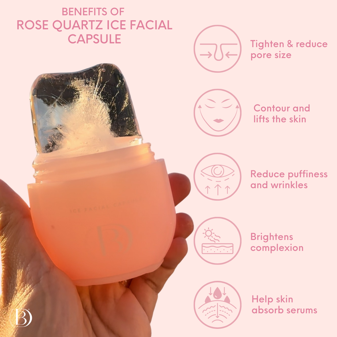 Rose Quartz Ice Facial Capsule